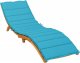 vidaXL vidaXL Poduszka na leżak, turkusowa, tkanina Oxford 3