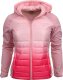 4f Kurtka przejściowa softshell z kapturem dla dziewczynki 4F jasny róż HJZ21 JSFD002 56S 158cm 1