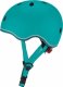 Globber Kask na rower rolki hulajnogę deskorolkę dziecięcy Globber Kids z tylną lampką LED rozmiar XXS / kolor turkusowy 506-105 1