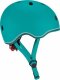 Globber Kask na rower rolki hulajnogę deskorolkę dziecięcy Globber Kids z tylną lampką LED rozmiar XXS / kolor turkusowy 506-105 1