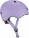 Globber Kask na rower rolki hulajnogę deskorolkę dziecięcy Globber Kids z tylną lampką LED rozmiar XXS / kolor fioletowy 506-103 1