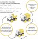 Wader CYTRYNOWY KID CARS TRIO WADER 41125 3