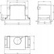 Okap Akpo HOOD BI WK-10 NEVA 60 BL/BL AKPO 5