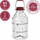 Sourcing UNBREAKABLE DEMIJOHN 15L HANDLE/AIRLOKS 1
