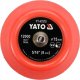 Yato YATO DYSK / TALERZ POLERSKI Z RZEPEM  75mm  5/16" 2