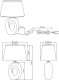 Delighting Lampa stołowa RLI Taba E14 R50511079 4