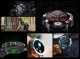 Smartwatch Gravity Zegarek męski SMARTWATCH GRAVITY ASTON GT9-8 srebrny/brązowy skórzano-gumowy 9