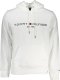 Tommy Hilfiger MĘSKA BLUZA TOMMY HILFIGER BIAŁA BEZ ZAMKA M 1