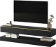 Selsey Szafka RTV Hylia 140 cm Czarna 1