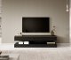 Selsey Szafka RTV Hylia 140 cm Czarna 2