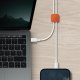 Podstawka Uniq UNIQ Pod samoprzylepny organizer do kabli zestaw 8szt pomarańczowy/sienna orange 4