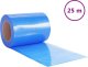 vidaXL vidaXL Kurtyna paskowa, niebieska, 300 mm x 2,6 mm, 25 m, PVC 2