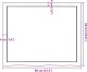 vidaXL vidaXL Blat, ciemnobrązowy 80x60x(2-4) cm drewno z naturalną krawędzią 10