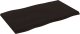 vidaXL vidaXL Blat ciemnobrązowy 100x60x(2-4) cm drewno z naturalną krawędzią 4
