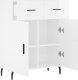 vidaXL vidaXL Szafka, biała, połysk, 69,5x34x90 cm, materiał drewnopochodny 5