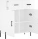 vidaXL vidaXL Szafka, biała, połysk, 69,5x34x90 cm, materiał drewnopochodny 5