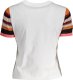 Desigual Damski t-shirt z kolorowym kwiatem DESIGUAL XL 2