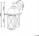 Kinkiet Beliani Lampa ścienna zewnętrzna biała FINDON 7