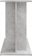 vidaXL vidaXL Szafka pod akwarium, szarość betonu, 80x35x60 cm 5