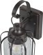 Kinkiet Beliani Lampa ścienna zewnętrzna czarna WOOLER 4