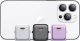 Ładowarka Usams USAMS Ład. siec. 1xUSB-C PD20W (only head) PD3.0 Fast Charging purpurowy/purple X-ron Series CC183TC03 (US-CC183) 3