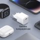 Ładowarka Usams USAMS Ład. siec. 1xUSB-C PD20W (only head) PD3.0 Fast Charging purpurowy/purple X-ron Series CC183TC03 (US-CC183) 6
