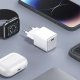 Ładowarka Usams USAMS Ład. siec. 1xUSB-C PD20W (only head) PD3.0 Fast Charging purpurowy/purple X-ron Series CC183TC03 (US-CC183) 10