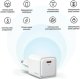 Ładowarka Usams USAMS Ład. siec. 1xUSB-C PD30W 3A (only head) PD3.0 Fast Charging purpurowy/purple X-ron Series CC186TC03 (US-CC186) 16