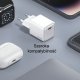 Ładowarka Usams USAMS Ład. siec. 1xUSB-C PD30W 3A (only head) PD3.0 Fast Charging purpurowy/purple X-ron Series CC186TC03 (US-CC186) 6