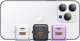 Ładowarka Usams USAMS Ład. siec. 1xUSB+1xUSB-C PD30W 3A (only head) PD3.0 Fast Charging purpurowy/purple X-ron Series CC189TC03 (US-CC189) 2
