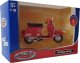 Daffi Model MSZ 1:18 1976 Vespa200Rally czerwony M-322 33228 2