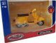 Daffi Model MSZ 1:18 1976 Vespa200Rally żół M-321 33211 6
