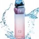 IQ Bidon butelka na wode ze słomką z uchwytem IQ Vie 720ml niebieski 3