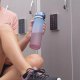 IQ Bidon butelka na wode ze słomką z uchwytem IQ Vie 720ml niebieski 4