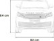 Land Rover Auto na akumulator Range Rover SUV Lift Czarny 18