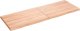 vidaXL vidaXL Blat, jasnobrązowy 140x50x(2-4)cm drewno z naturalną krawędzią 4
