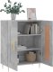 vidaXL Szafka, szarość betonu, 69,5x34x90 cm, materiał drewnopochodny 4