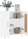 vidaXL Szafka, biała, 69,5x34x90 cm 4