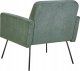 Beliani Fotel Ciemnozielony NARKEN 3