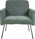 Beliani Fotel Ciemnozielony NARKEN 8