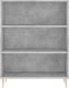 vidaXL vidaXL Witrynka, szarość betonu 69,5x34x180 cm materiał drewnopochodny 8
