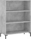 vidaXL vidaXL Witrynka, szarość betonu 69,5x34x180 cm materiał drewnopochodny 7