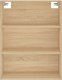 vidaXL vidaXL Witrynka, dąb sonoma, 69,5x34x180 cm, materiał drewnopochodny 6