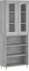 vidaXL vidaXL Witrynka szary dąb sonoma 69,5x34x180cm materiał drewnopochodny 2