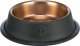 Trixie TX-24304 MISKA METAL NA GUMIE BE NORDIC   CZARNY/BRĄZ 0,45L/19cm 2