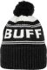 Buff Buff Hido Knitted Hat Beanie 1323325551000 Czarne One size 1