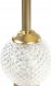 Lampa sufitowa Beliani Lampa sufitowa LED metalowa złota YOWAKA 3