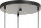 Lampa wisząca Beliani Lampa wisząca szklana 3-punktowa wielokolorowa KANGAROO 4