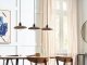 Lampa wisząca Beliani Lampa wisząca szklana 3-punktowa wielokolorowa KANGAROO 8