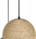 Lampa wisząca Beliani Lampa wisząca sznurkowa 3-punktowa wielokolorowa ENDRICK 3